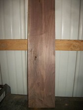 1 PC WALNUT LUMBER WOOD KILN DRIED BOARD 31 7/8"X 8 3/16"X 1" LOT 223N