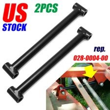 2PCS Mower Deck Locator Bar 028-0004-00 For MZ / MZ Magnum / ZT Elite Black US