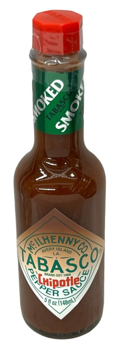 tobacco sauce Tabasco Chipotle Pepper Hot Sauce 5 oz Bottle