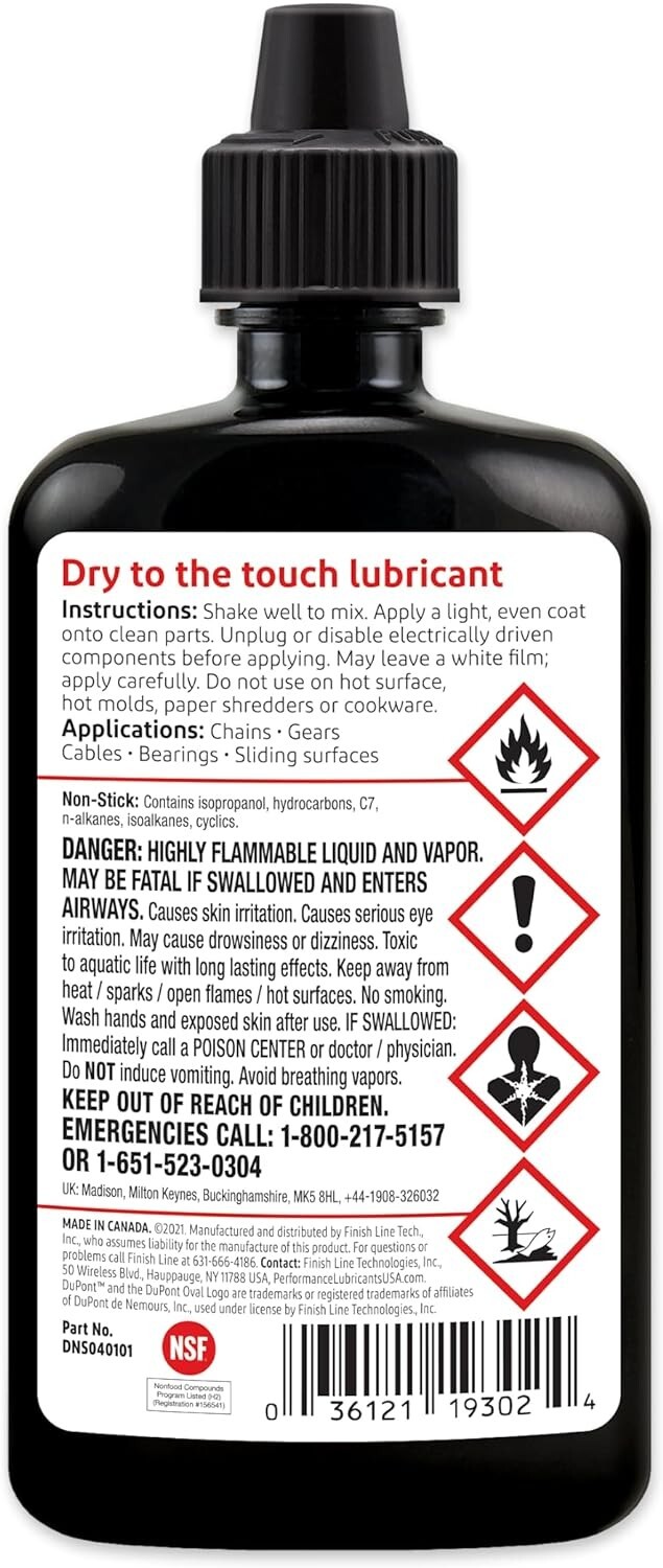 DuPont Teflon NonStick DryFilm Lubricant Squeeze Bottle, 4 Oz. eBay