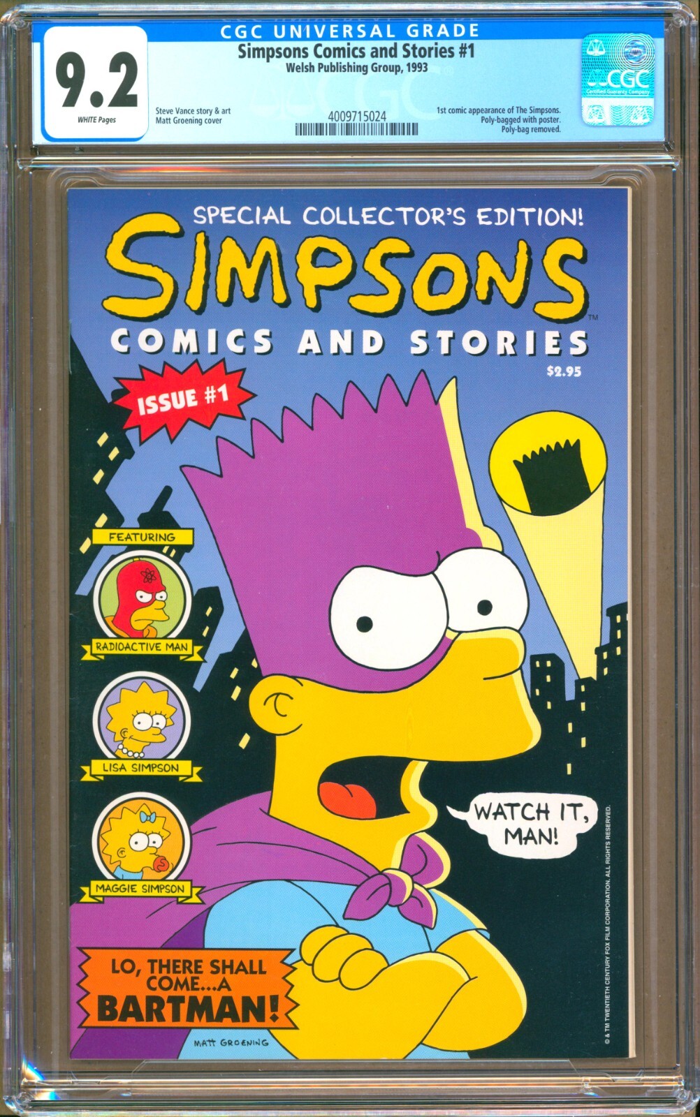 Simpsons Comics and Stories #1 Value - GoCollect
