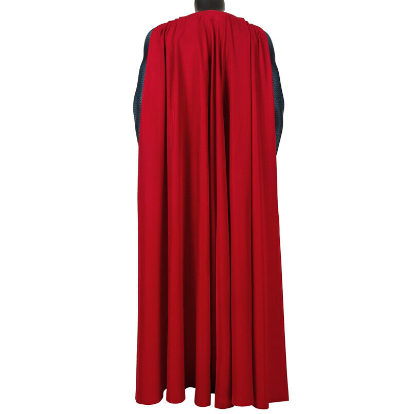 Superman Classic Suit Man of Steel Cosplay Costume Extra Soles