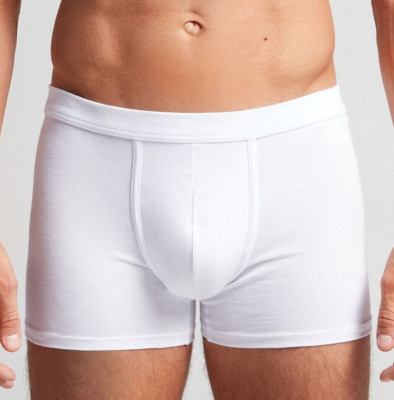 Intimissimi Boxershorts aus Superior-Baumwolle Gr. 4 weiß NEU