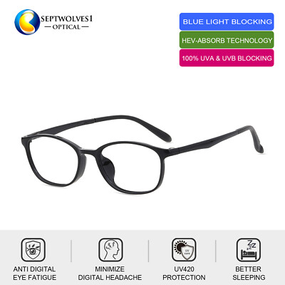 Ultra Light ULTEM Blue Light Blocking Reading Glasses Computer Gaming Glasses