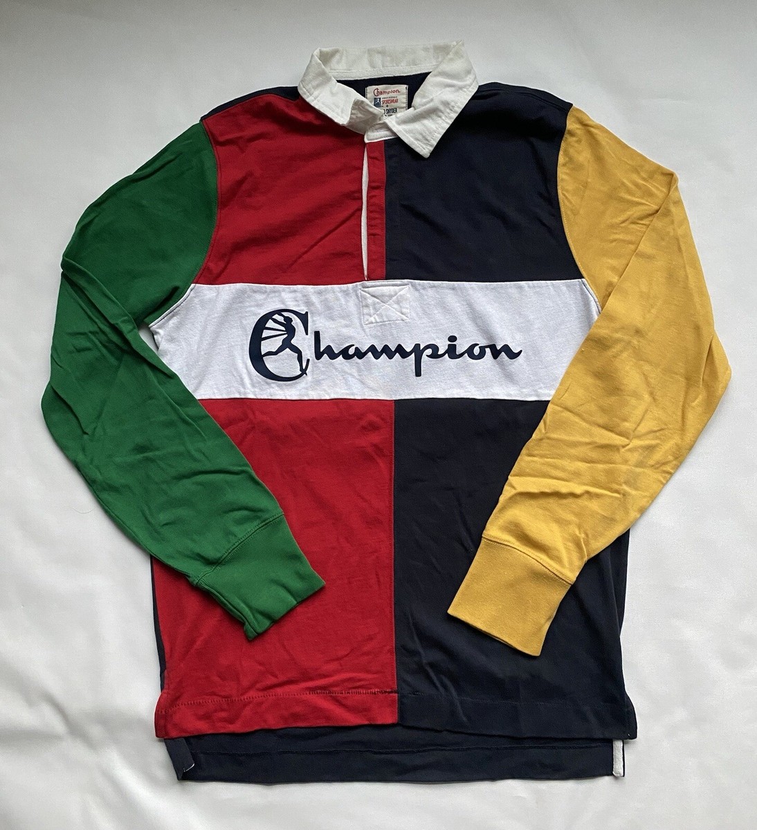 Todd Snyder x Champion Long Sleeve Rugby Shirt Size Medium | eBay