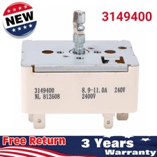 Electric Range Burner Infinite Switch for WHIRLPOOL WP3149400 3149400 AP3095444