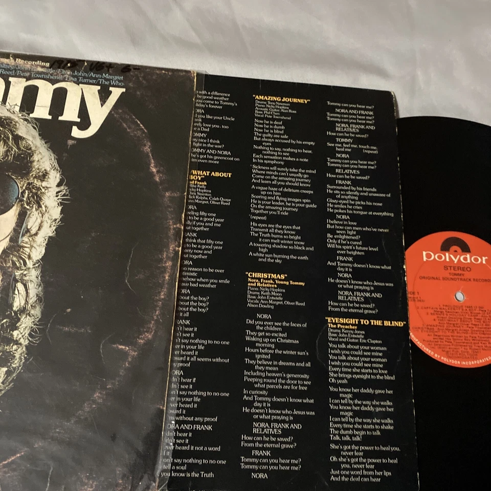 Tommy The Movie Original Soundtrack Recording 2 Album Set 1975 Polydor PD2-9502 - Image 2 of 4