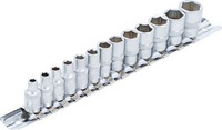 "Bgs 13 Tlg SteckschlüSsel 4-14 Mm NüSse 1/4\" EinsäTze 6-Kant Satz Nusssatz Nuss"