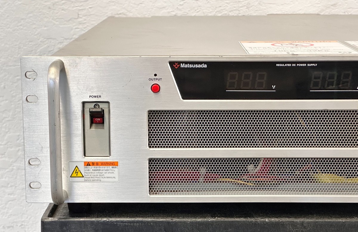 Matsusada Precision PR Series 30v 400a PR30-400 Regulated DC Matsusada Precision PR Series 30v 400a PR30-400 Regulated DC