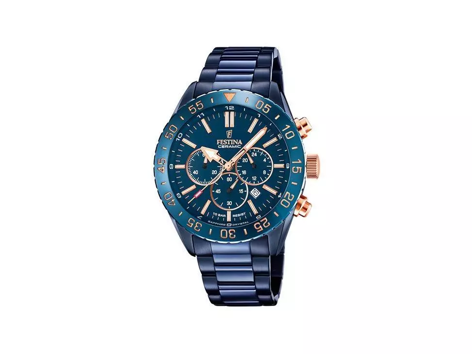 Festina all hotsell stainless steel