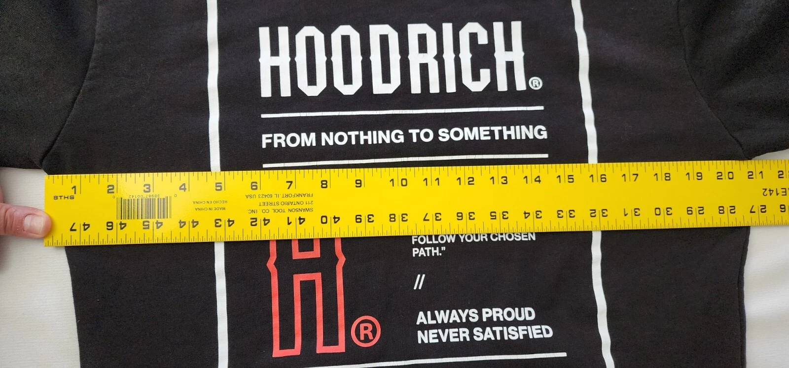 UNDERCOVER Felpa con cappuccio pullover Hoodrich OG Akira V6 uomo piccola tasca segreta grafica