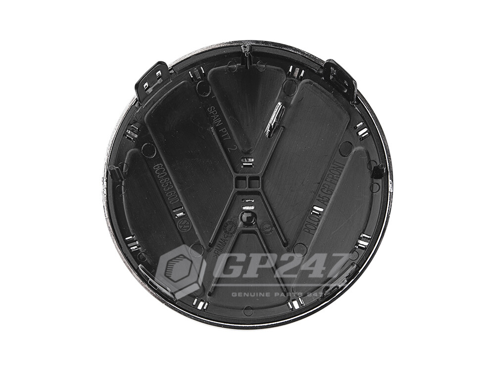 Genuine Front Badge Emblem VW Volkswagen Polo 6C 5 6 from 2014 onwards