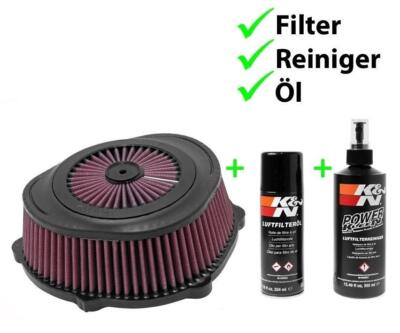 K&N Set Luftfilter + Reiniger + Öl