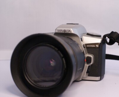 MINOLTA Maxxum 5 AUTOFOCUS 35mm SLR Camera WITH TAMRON AF 28-80
