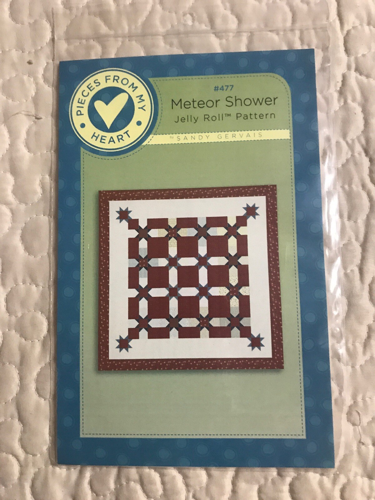 Meteor Shower Quilt Pattern, by Sandy Gervais 477 eBay