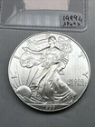 1999 American Silver Eagle Dollar - BU Uncirculated 0.999 Fine Some Spots