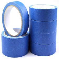 1/3/5X Masking-Tape Rolls Blue Automotive Masking Tape Painting Body Shop new