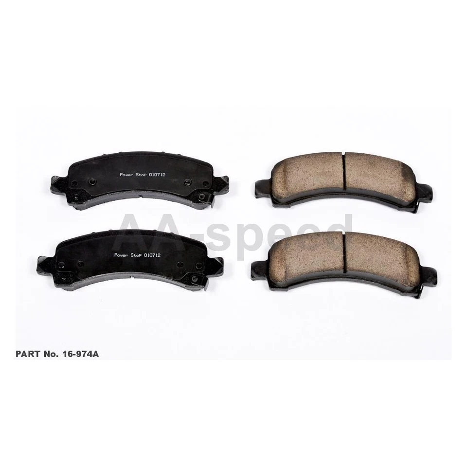 Kit de pastillas de freno y rotor para Chevrolet Avalanche 1500 2006 2005 2004 2003 Foto 3 de 4