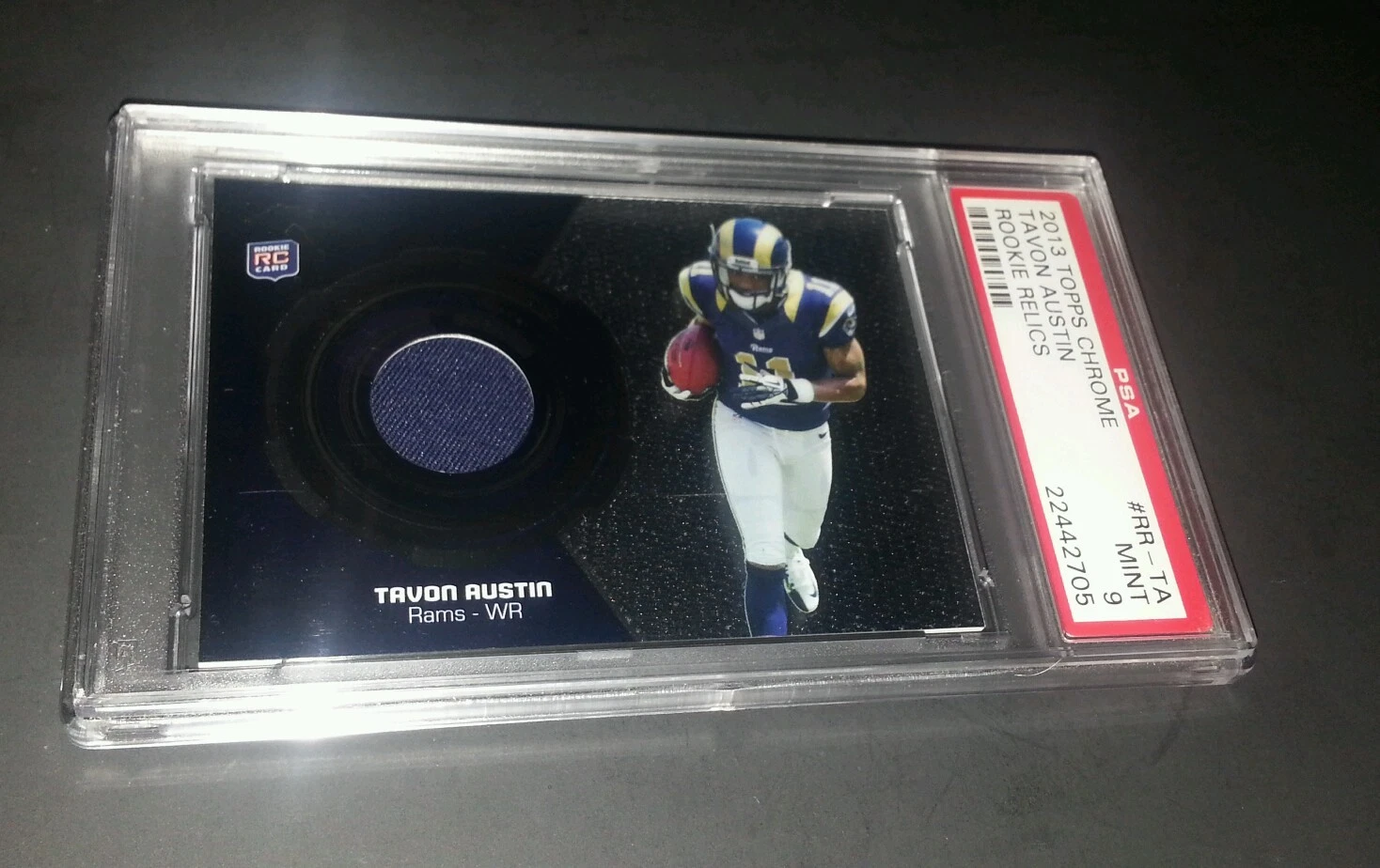 Tavon Austin Topps Chrome Rookie Relics #RRTA Base