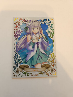 Goddess Story / Girl Party / Top Card Doujin - Emilia - Re:Zero
