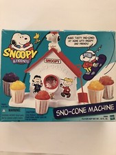 Snoopy Friends Sno-Cone Machine Vintage 1999 Hasbro 28805