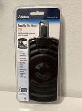 Aqueon Aquatic Flat Heater 15 Watts, Black