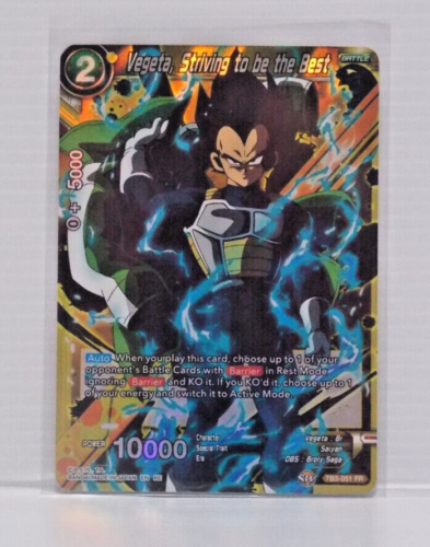 Dragon Ball Z TCG - Vegeta, Striving to be the Best TB3-051 FR - Foil - Picture 1 of 2