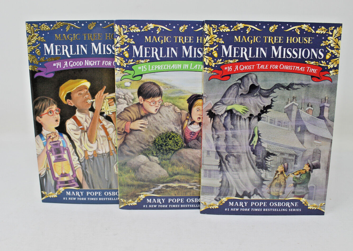 Magic Treehouse MERLIN MISSIONS Youth Series by Mary Pope Osborne