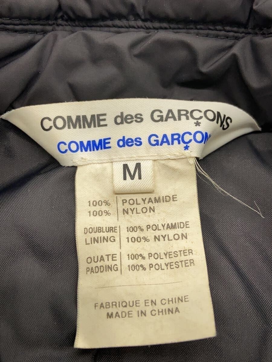 ALTRA Cappotto imbottito COMME des GARCONS altro collo tondo M nylon nero W11C903