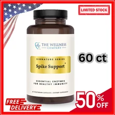 The Wellness Company Spike Support - Detox, Immune Health, Blood Flow, Anti-Clot