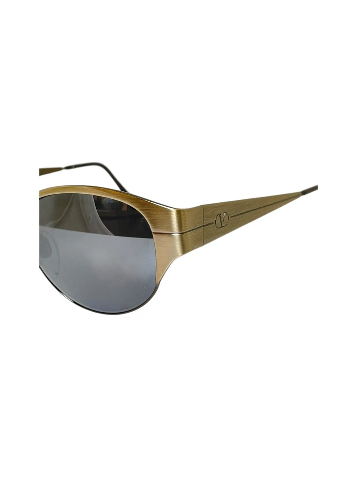 occhiali da sole vintage brand VALENTINO modello VA670 colore CANNA DI FUCILE Foto 3 de 4