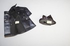 Vintage Maddie Mod leather weather chocolate raincoat & skirt #1739 Barbie clone — photo 4