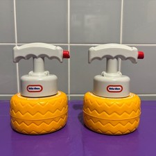 Little Tikes Purple Wheel Tyre Twister Launcher Supergrip 360 x 2. Working VGC