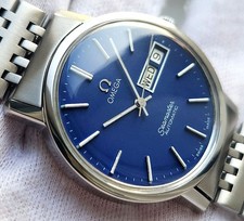 OMEGA SEAMASTER AUTOMATIC CAL1022 DAY&DATE BLUE DIAL MEN'S WATCH 7