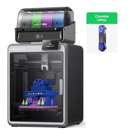 On Sale! Creality K2 Combo 3D Printer With CR-Scan Raptor Pro 3D Scanner