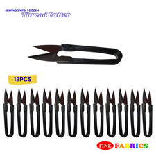 Thread Cutter Scissors 4 Inch Sewing Snips for Tailor Craft, 12 Pcs