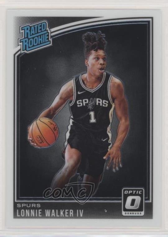 2018-19 Panini Donruss Optic Rated Rookie Lonnie Walker IV #174 fz0
