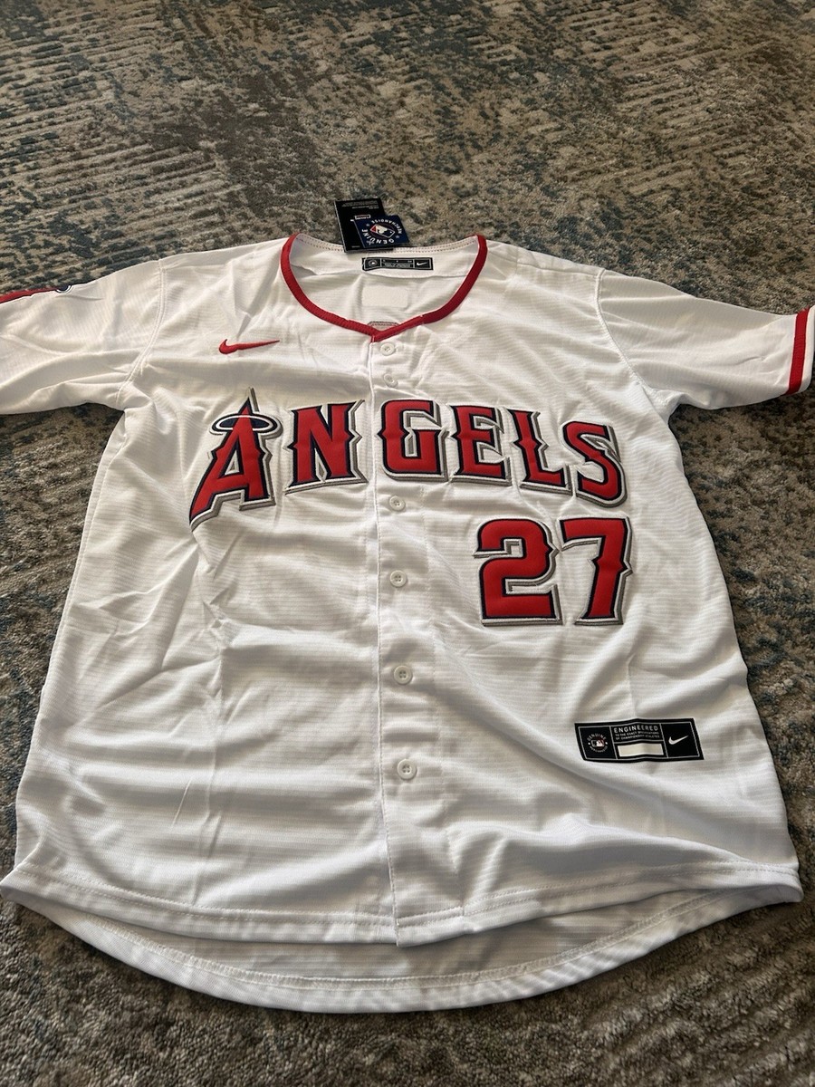 Angels Mike Trout Jersey Mlb Angels 27 Jersey Mike Trout Adult