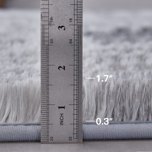 Luxury 6x9 Modern Indoor Home Living Room Area Rugs, Anti-Skid Soft Fluffy Sh... - Picture 6 of 6