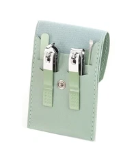 4 PCS Silver Nail Clippers Filer Manicure Pedicure Grooming Tool Kit Set New