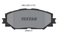 Bremsbelagsatz Vorne Akebono-System FüR Lexus HS Anf10 Trezia Toyota Ab 08->