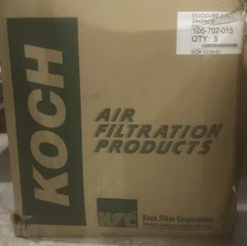 Koch Air Filtration, Duocube 3 Ply (24 X 24 X 15), PN  105-702-015, Qty 5 in a b