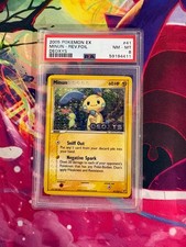 Minun 41/107 EX Deoxys Reverse Holo PSA Graded 8 English Pokemon TCG on eBay
