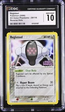 CGC 10 Registeel EX Holon Phantoms 29/110 Reverse Holo Stamped Pokemon Card
