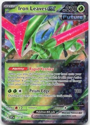 Iron Leaves ex 128 Holo Promo Scarlet & Violet Promo