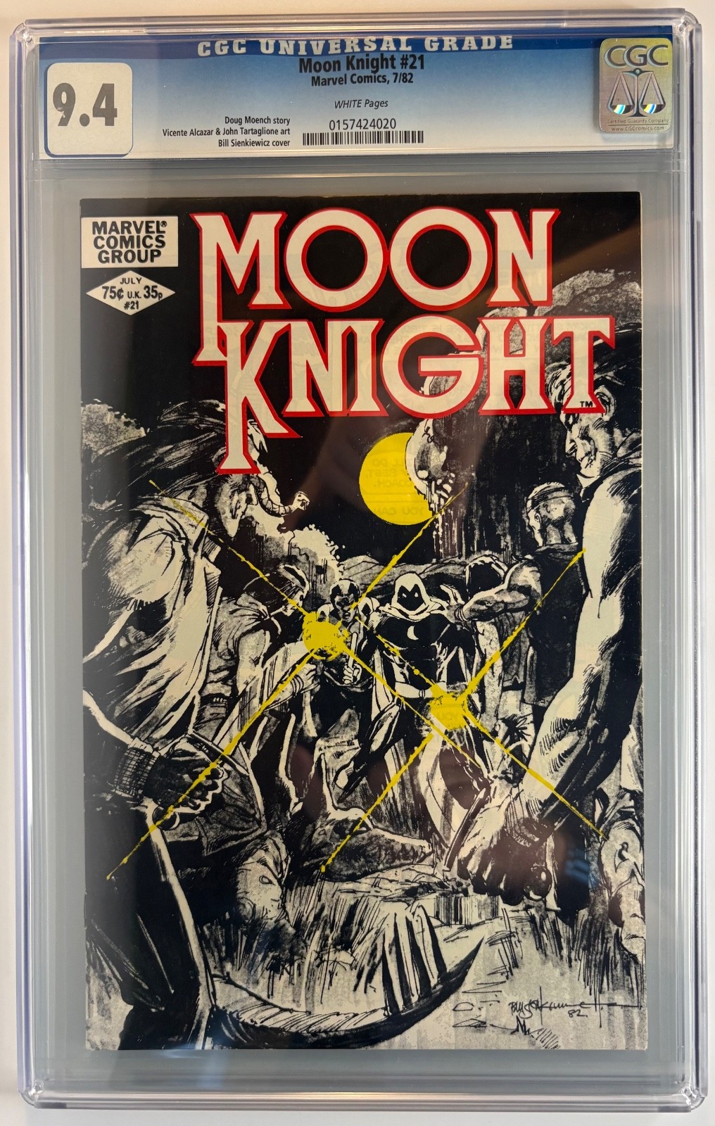 Moon Knight #1 (Sienkiewicz Var) Value - GoCollect