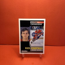 1991-92 Pinnacle Russ Courtnall #254 EX🦄