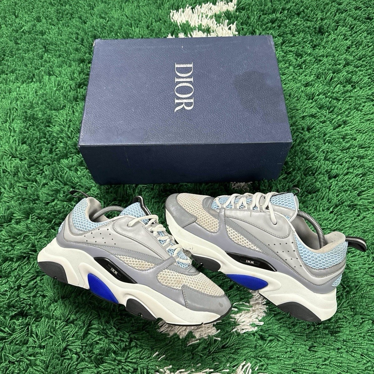 Size 11 - Dior B22 White Light Blue - Clean (44) | eBay