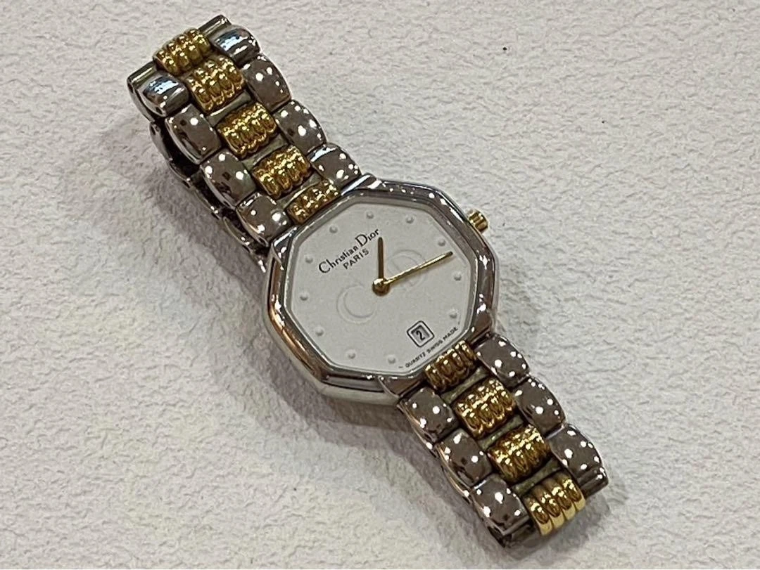 Montre Christian Dior mobile 15 15,5 cm état d'usage photos originales