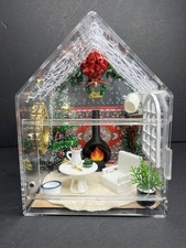 Christmas house jumping spider enclosure